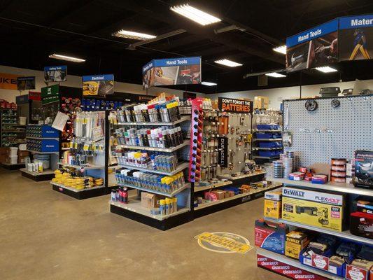 inside Fastenal on Kings Hwy near Fredericksburg, Va