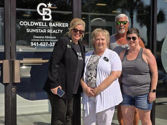 First Closing for Coldwell Banker Sunstar Realty at the New office