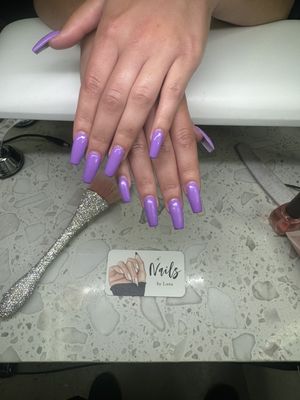 Full set gel nails