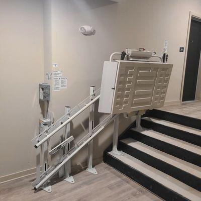 Incline Platform Lift Installation