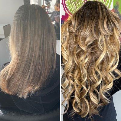 Full head of nano extensions