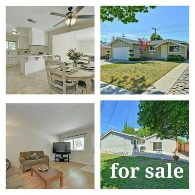 3 Bd, 2 Ba. 1211sqft/6011Sqft  Lot
Cambrian SJ  List $779,888
Ask Me How 408-621-4574