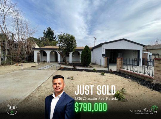 JUST SOLD IN RESEDA!!!