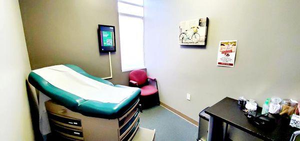 One of the exam rooms.