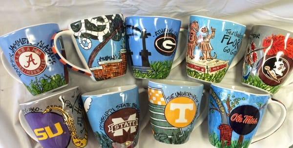 Are you ready for football? Great selection of SEC Collegiate Licensed products.