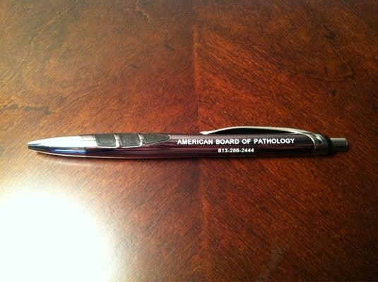 You have no idea what this pen costs.