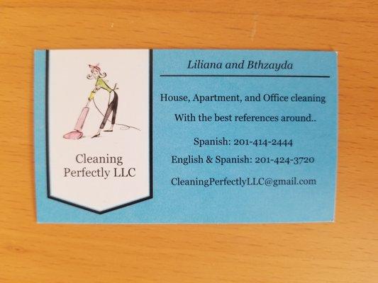 The two very nice ladies are very good at stitches/tailoring, plus they have a cleaning company too. Highly recommended if you are in NJ/NYC