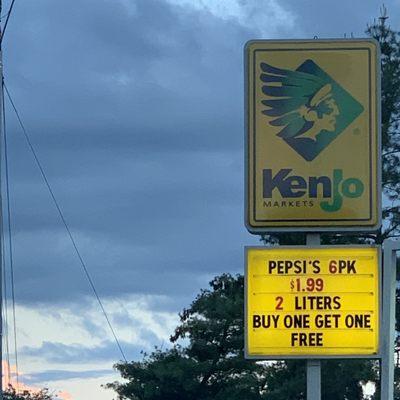 Ken Jo has cold drinks!