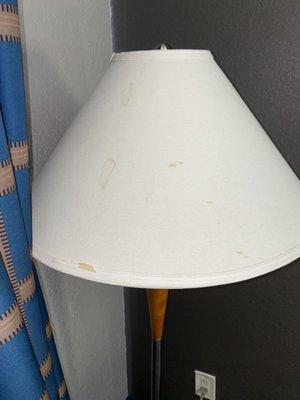 Stain on lampshade