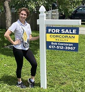 Real Estate Sign Post