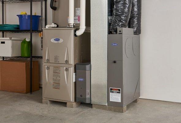 We carry the top brands in furnaces and AC units.