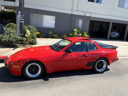 1984 Porsche 944.