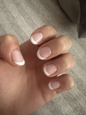 French Gel Manicure ($35)