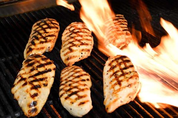 Organic grilled chicken