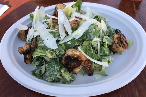 Caesar Salad W/ Spicy Grilled Shrimp