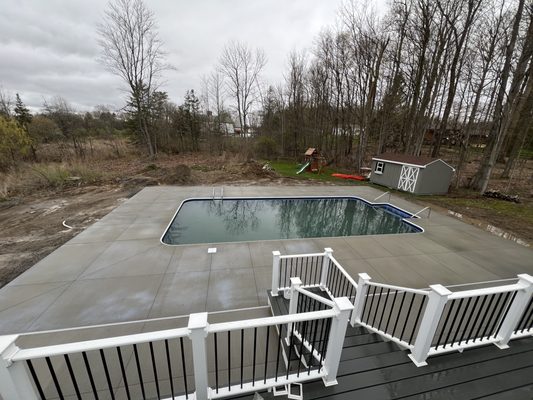 Concrete Pool Deck