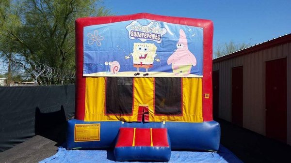 Module bouncer with SpongeBob Banner $80