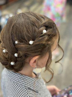 Wedding flower girl  by jackie