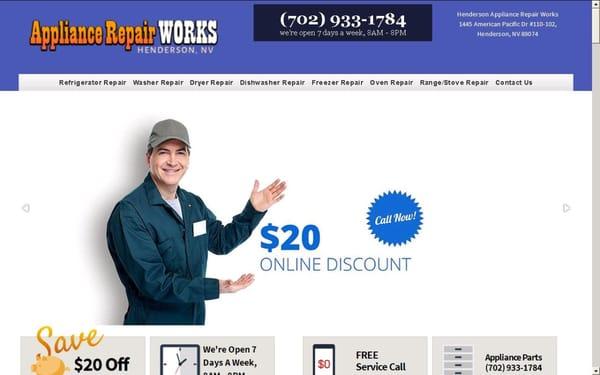 Henderson Appliance Repair Works Same-day Appliance Repair http://www.appliancerepairhendersonnv.com