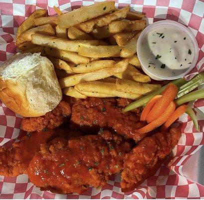 Dipped Hot Chicken Tenders Combo