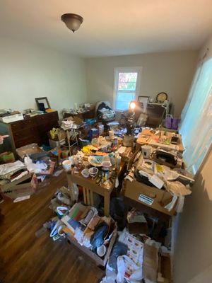 Hoarder house clean out