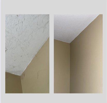 Ceiling Before/Afters