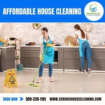 Transform your home with our Serious House Cleaning service!