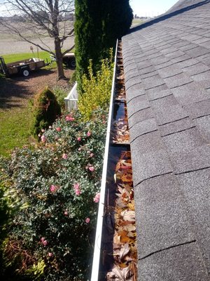 GUTTER CLEANING(BEFORE)