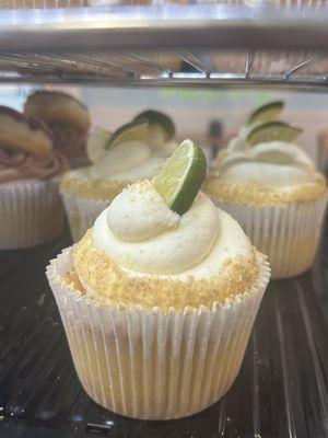 Key lime cupcake