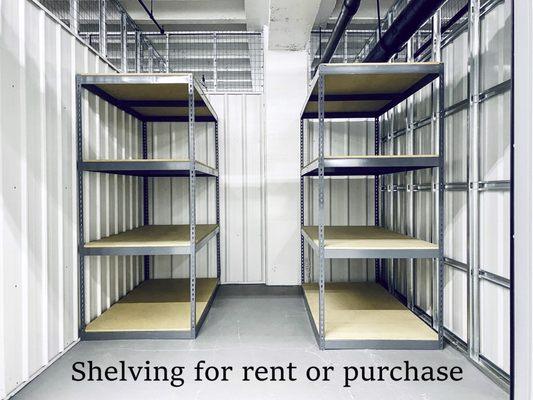 Shelving Available