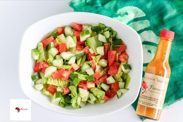 Flavorful house salad with our garden vinaigrette.