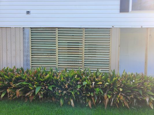 Custom louvers