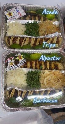 Charolitas de tacos