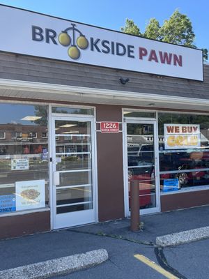 FRONT DOORS OF BROOKSIDE PAWN