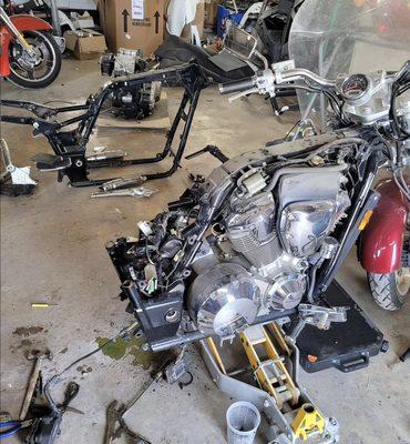 Custom Motorcycle Build, Auto Body repair, Paint body shop, Collision and car damage repair