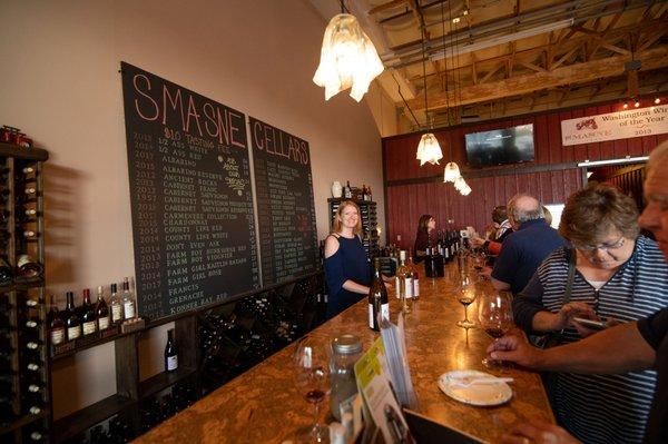 Smasne Cellars Tasting Room