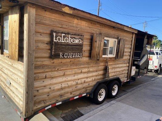 Food truck trailer.