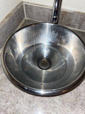 Clogged sink