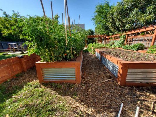 Garden drip installation