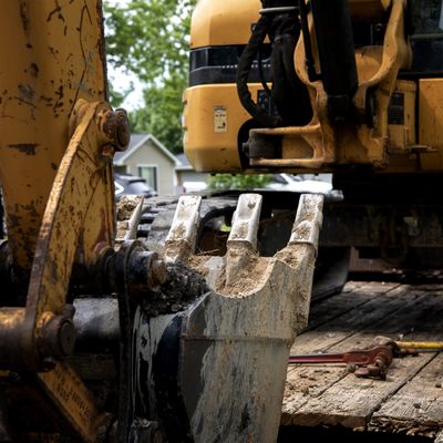 Excavation projects such as distribution box repairs, grease trap installations and sewer pipe repairs