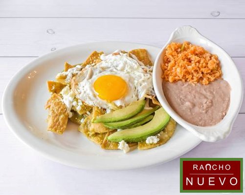 Chilaquiles (Add 2 eggs +$2)