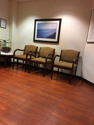 Waiting room for families who are taking MRI's