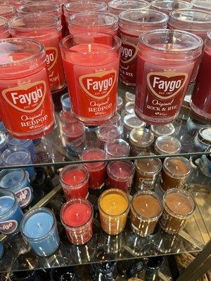 Faygo candles.