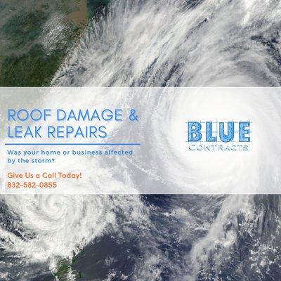 Let's resolve those storm damages and replace that blue tarp for a brand new functional Roof over your Home!  Call us Today to book!