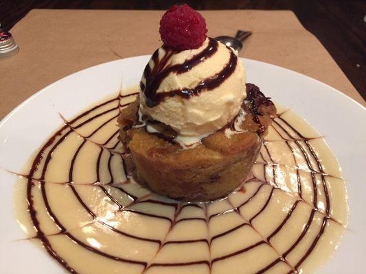 Bread pudding.