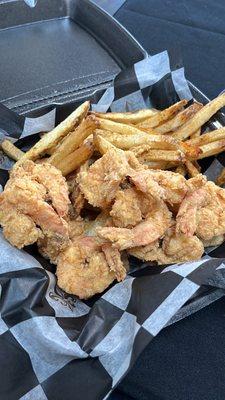 Shrimp and Seasoned Fries