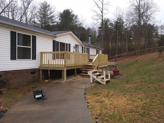 Deck installation