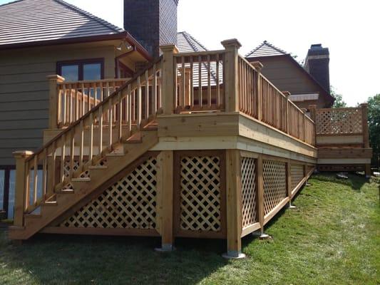 Our latest project. Affordable decks.