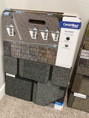 Considering a luxury shingle? We have many options!