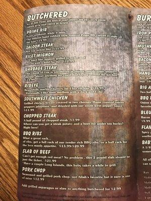 Menu!